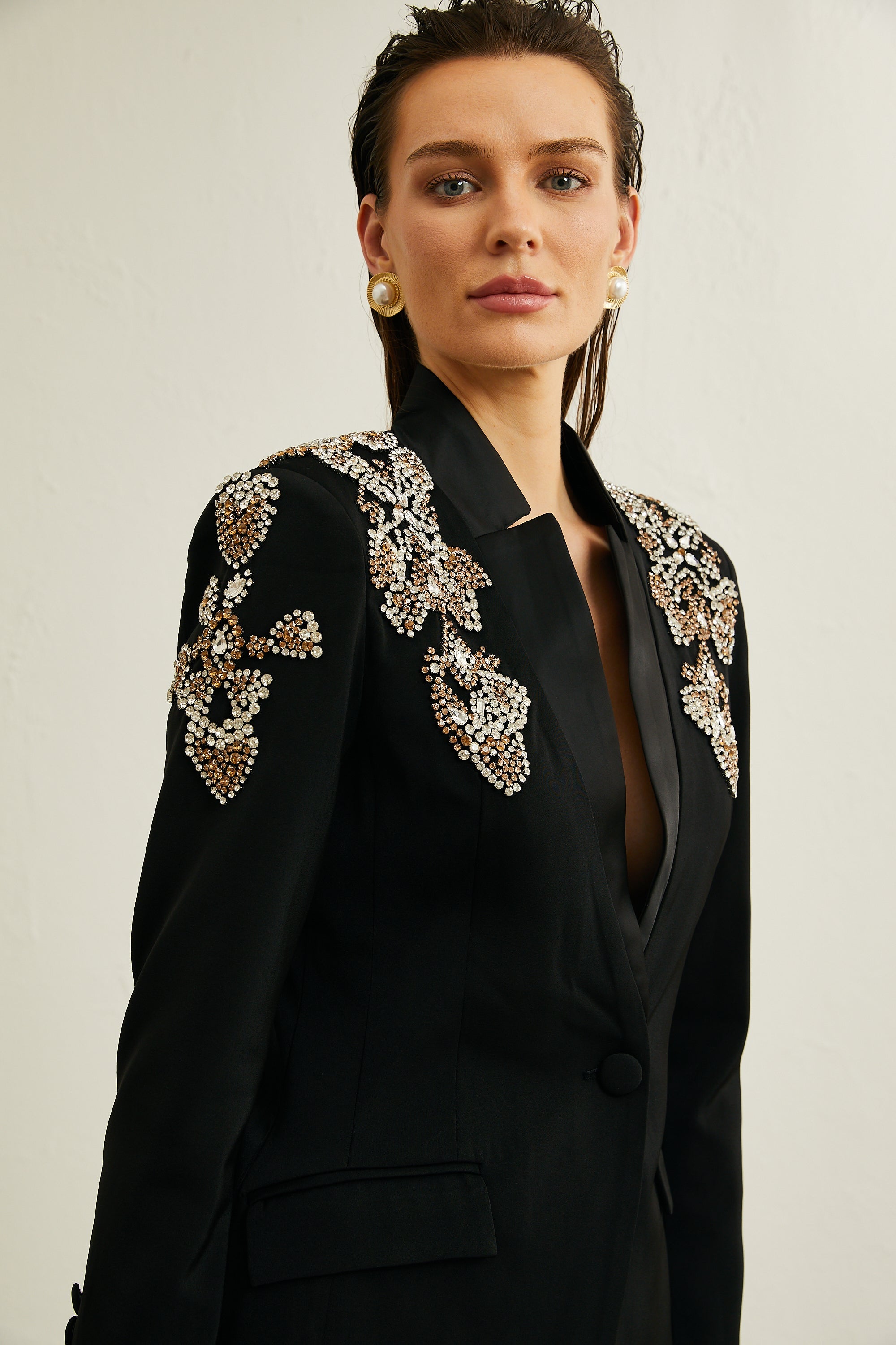 Delphine ceket ve pantolon takım