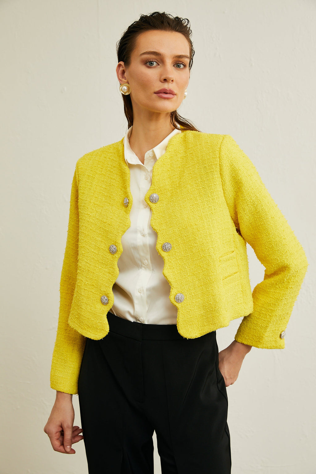 Ulrike süslemeli ceket