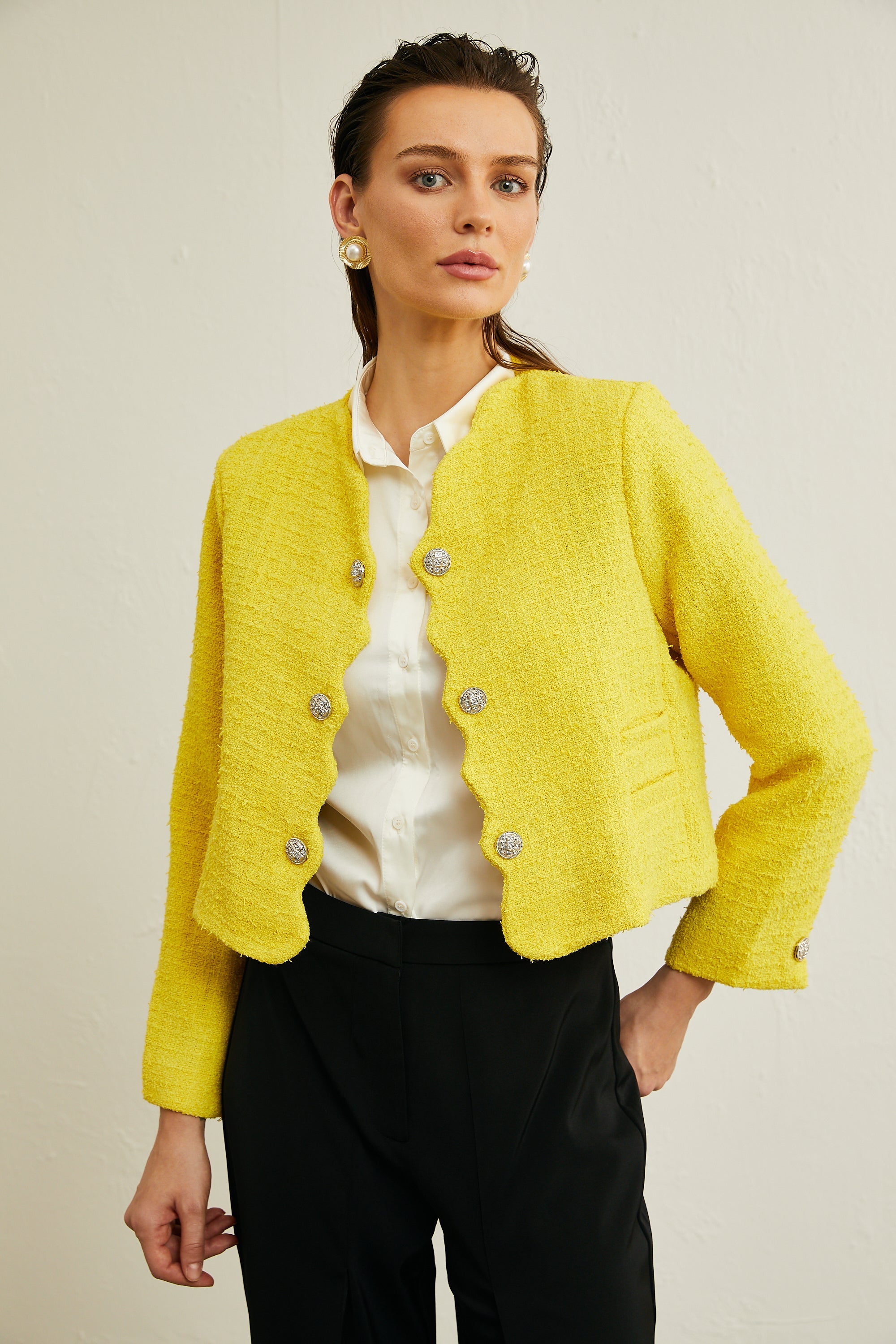 Ulrike süslemeli ceket
