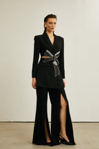 Justine blazer mini elbise