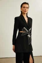 Justine blazer mini elbise