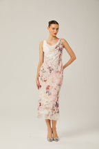 Kassandra midi elbise