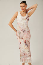 Kassandra midi elbise