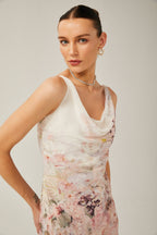 Kassandra midi elbise