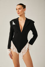 Noémie dantel tulum blazer ceket