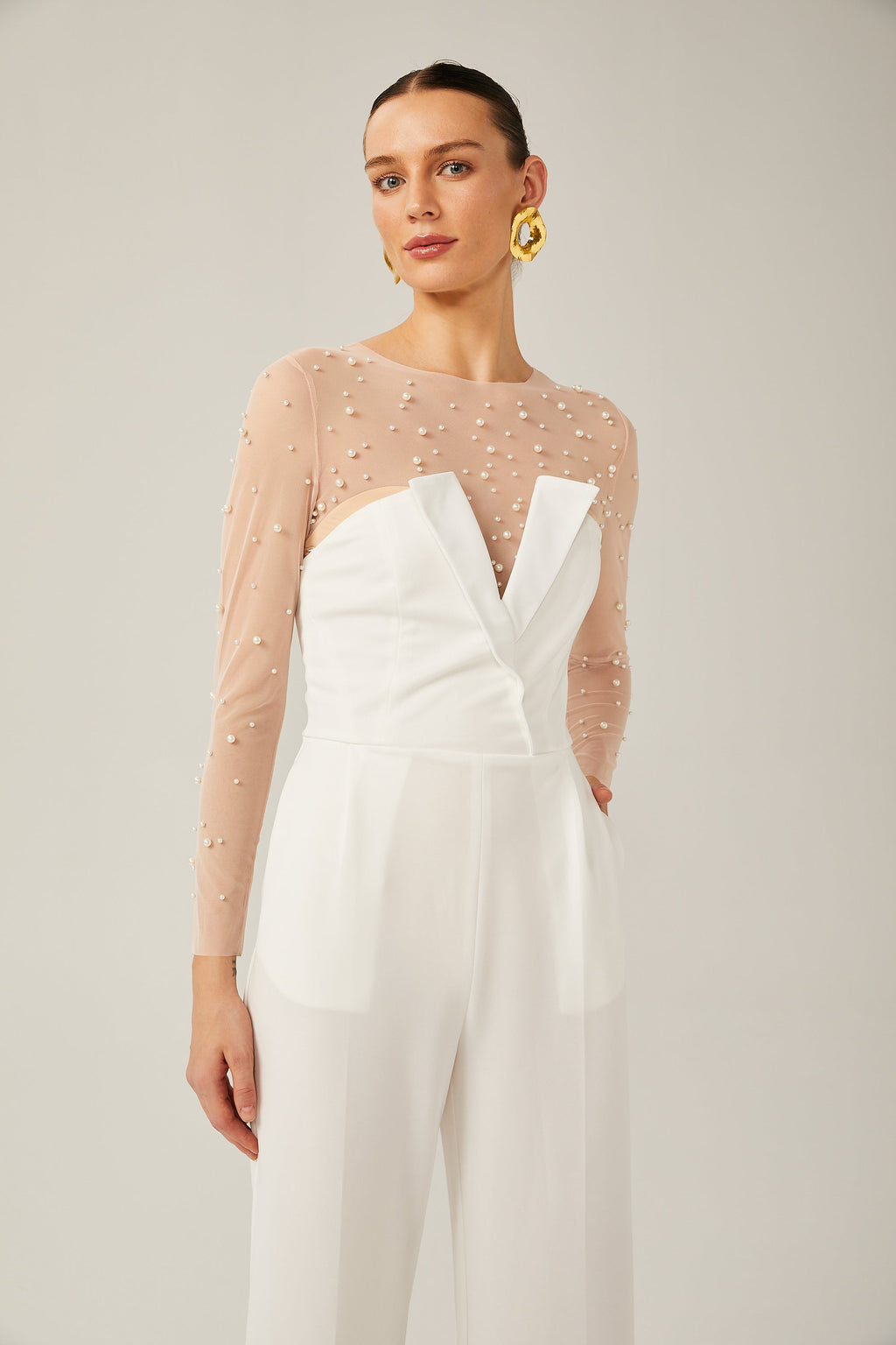 Xanthe bodysuit ve tulum takım