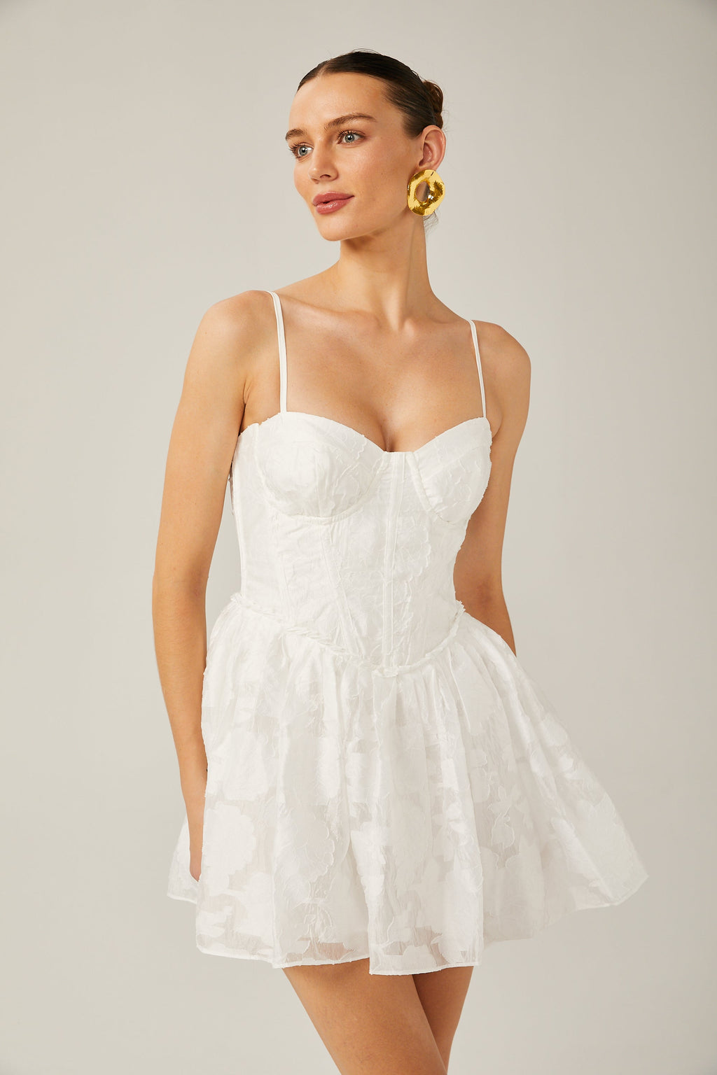 Yvette büstiyer mini elbise