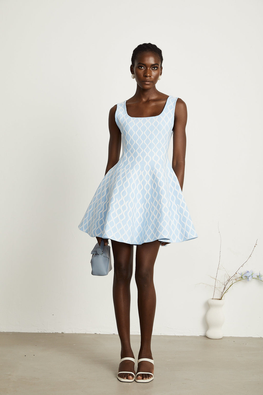 Hélène desen mini elbise