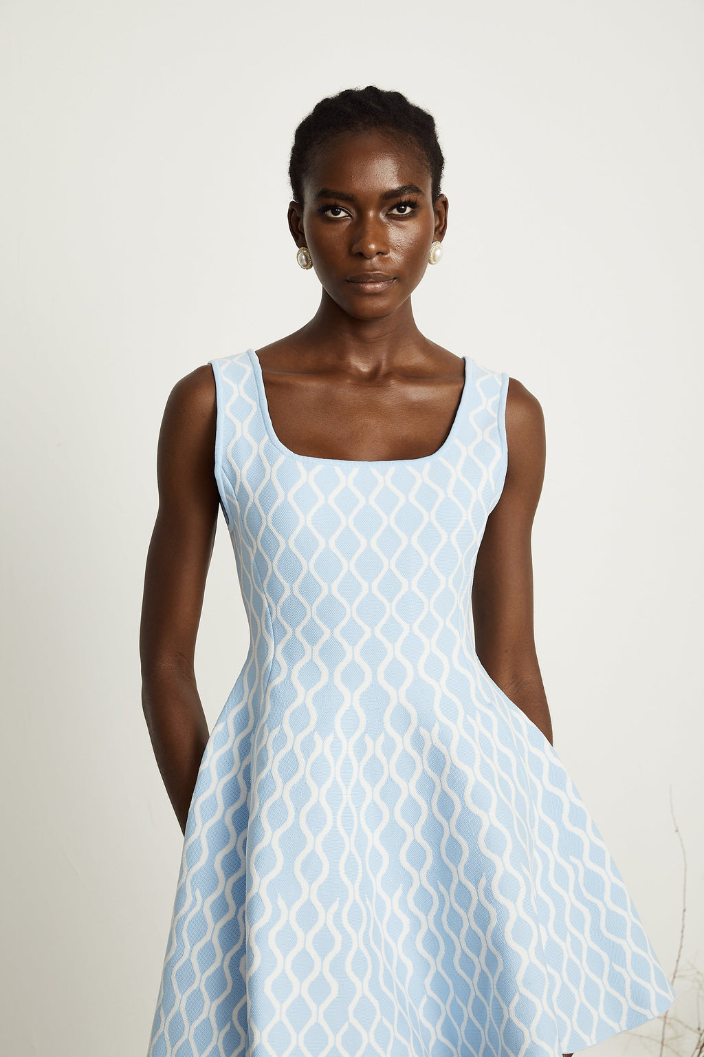 Hélène desen mini elbise