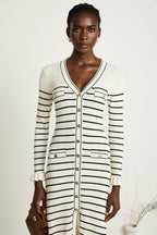 Liana etekli midi elbise