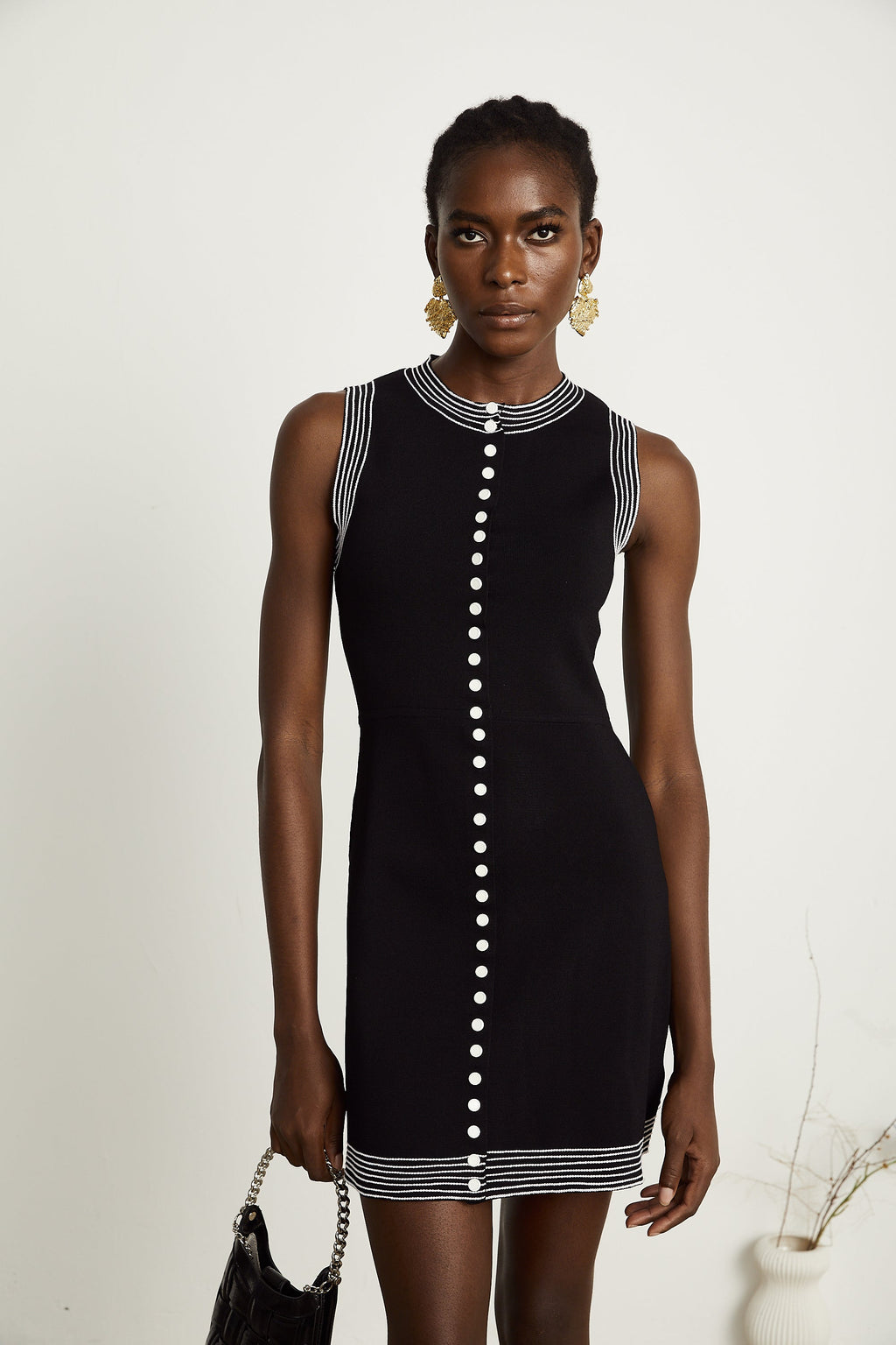 Colette örme mini elbise