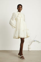 Thibaulte tül mini elbise