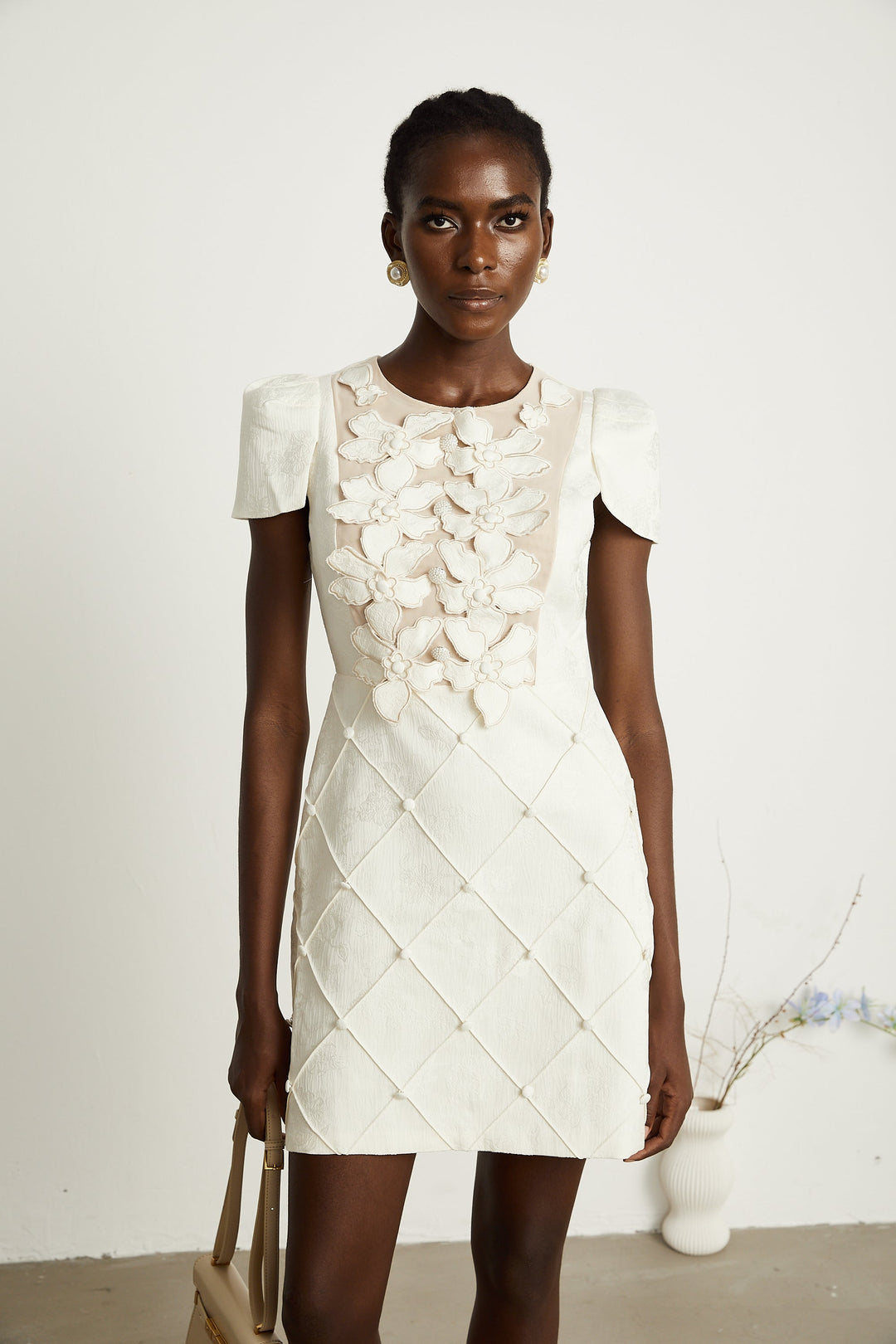 Coralie mini elbise