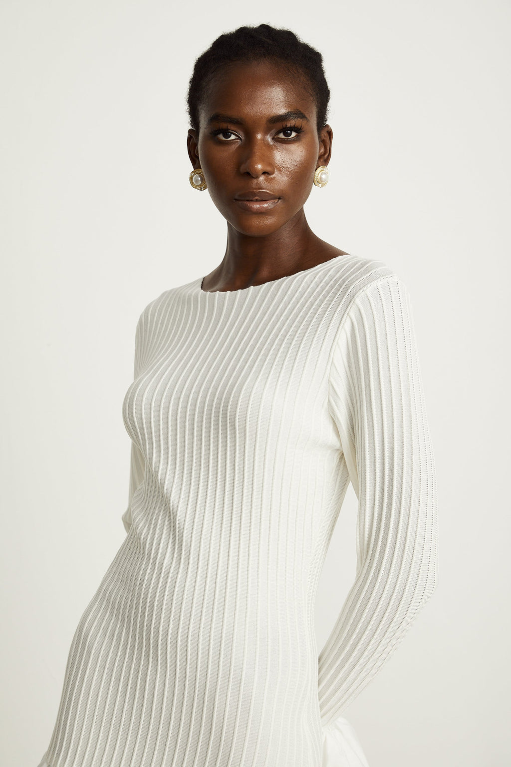 Gabriela örgü mini elbise