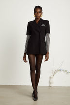 Lucille kristal blazer ceket