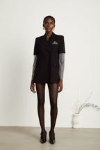 Lucille kristal blazer ceket