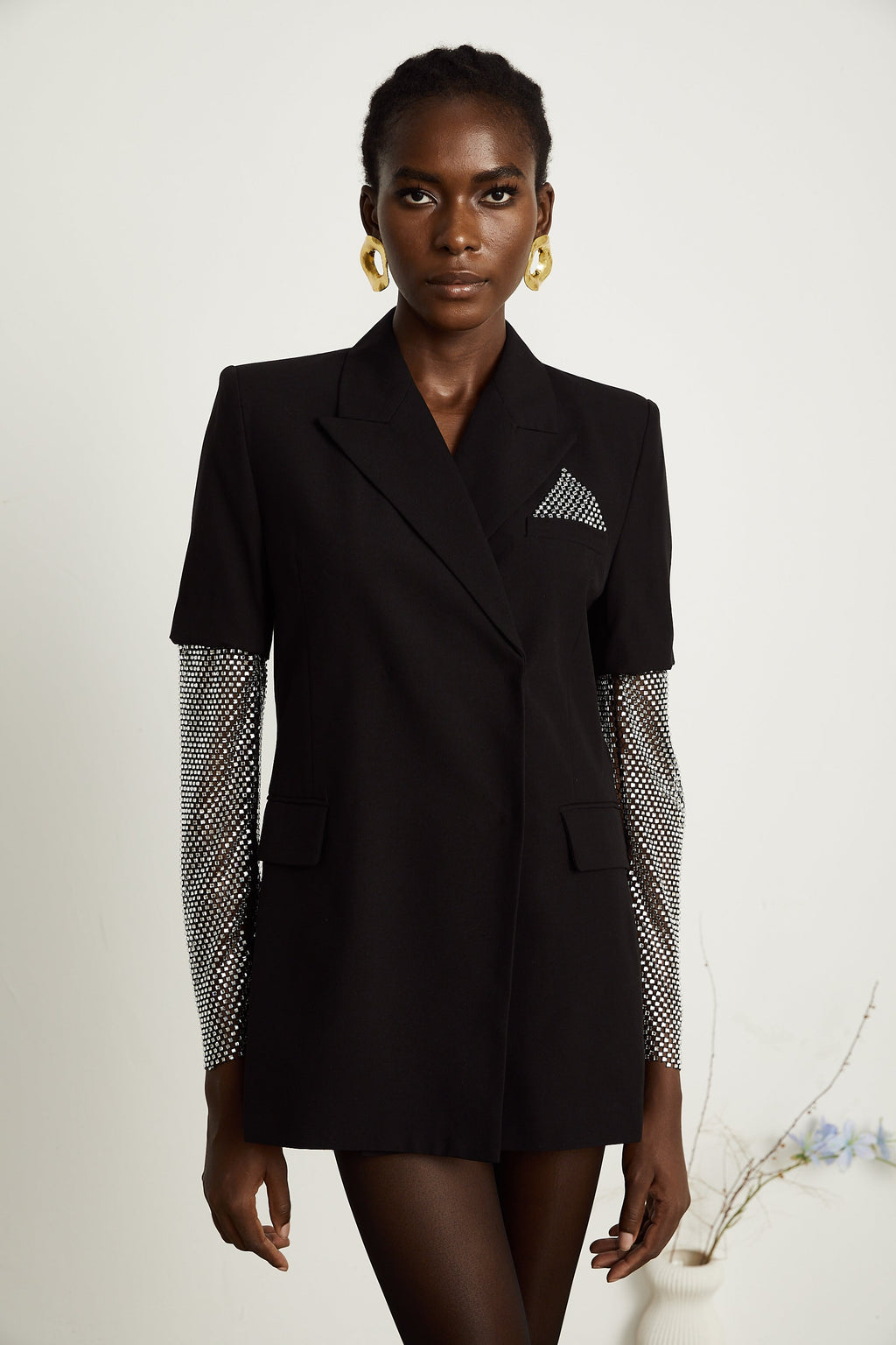 Lucille kristal blazer ceket