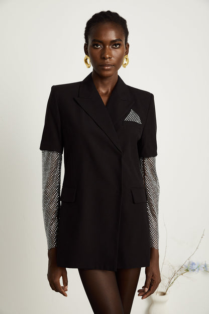 Lucille kristal blazer ceket