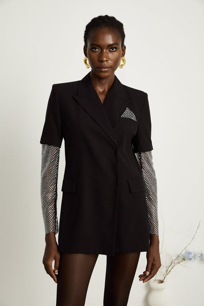 Lucille kristal blazer ceket