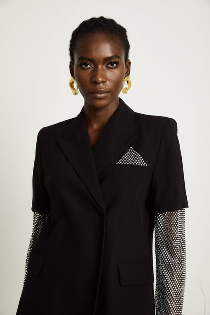 Lucille kristal blazer ceket