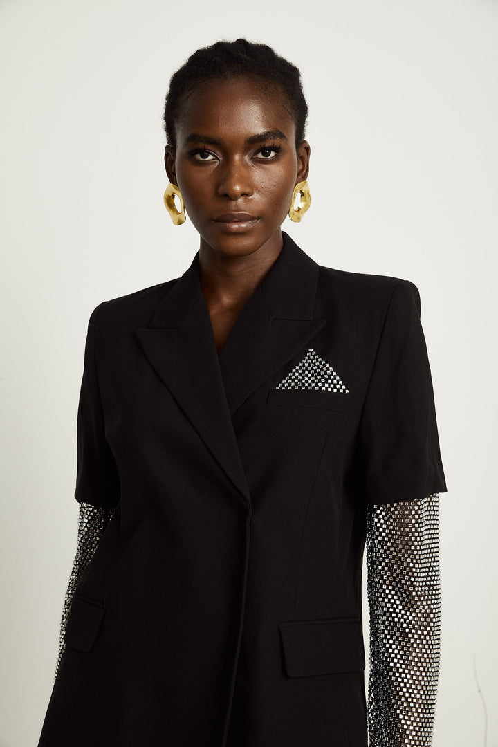 Lucille kristal blazer ceket