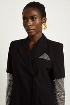 Lucille kristal blazer ceket