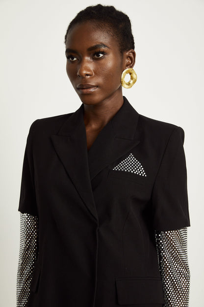 Lucille kristal blazer ceket