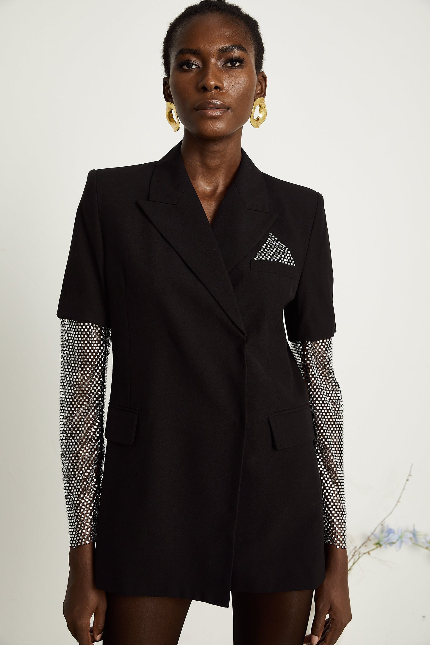 Lucille kristal blazer ceket