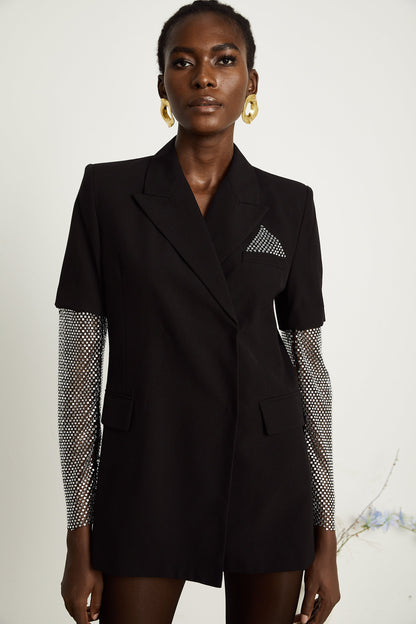 Lucille kristal blazer ceket