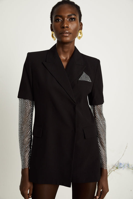 Lucille kristal blazer ceket