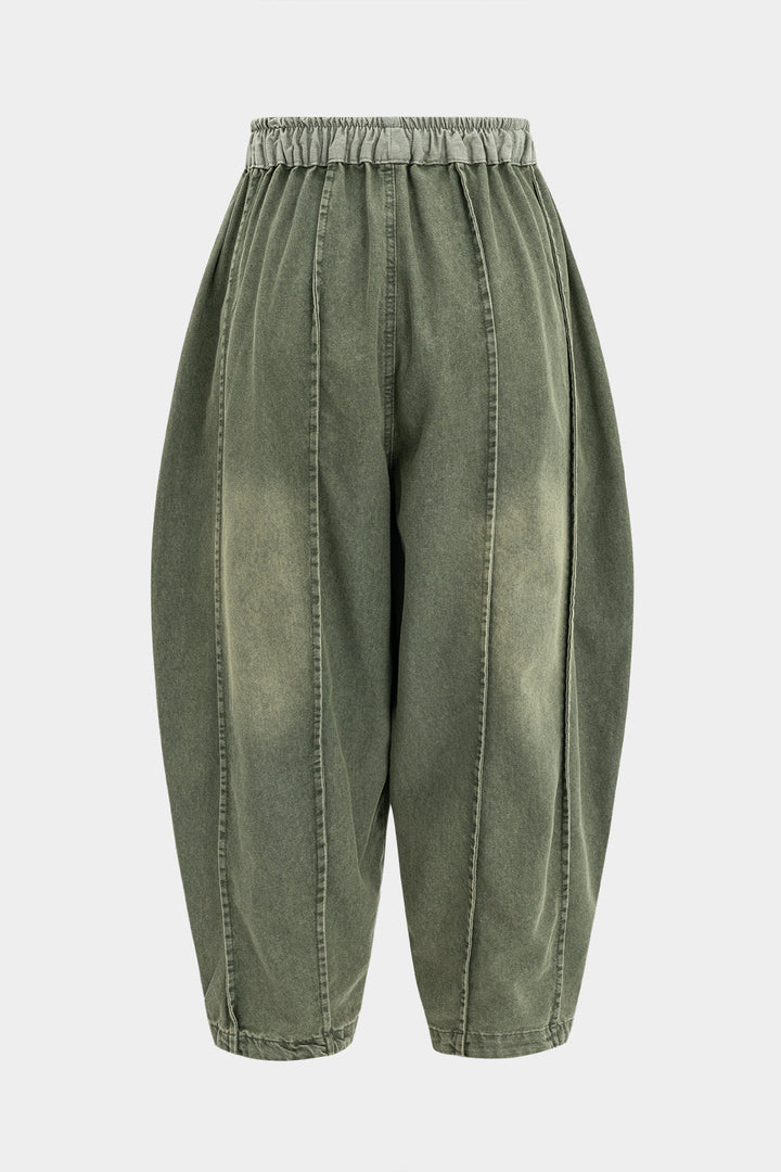 denim Barrel Jean pantolon
