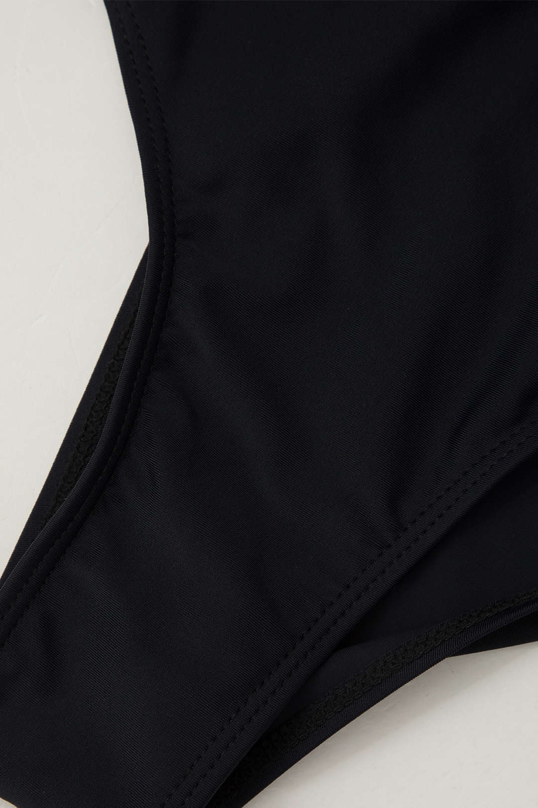 Karın Toparlayıcı Düz Renk Halter Yaka Bağlamalı Kesik Detaylı Tek Parça Mayo