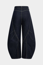 Denim Barrel Kot