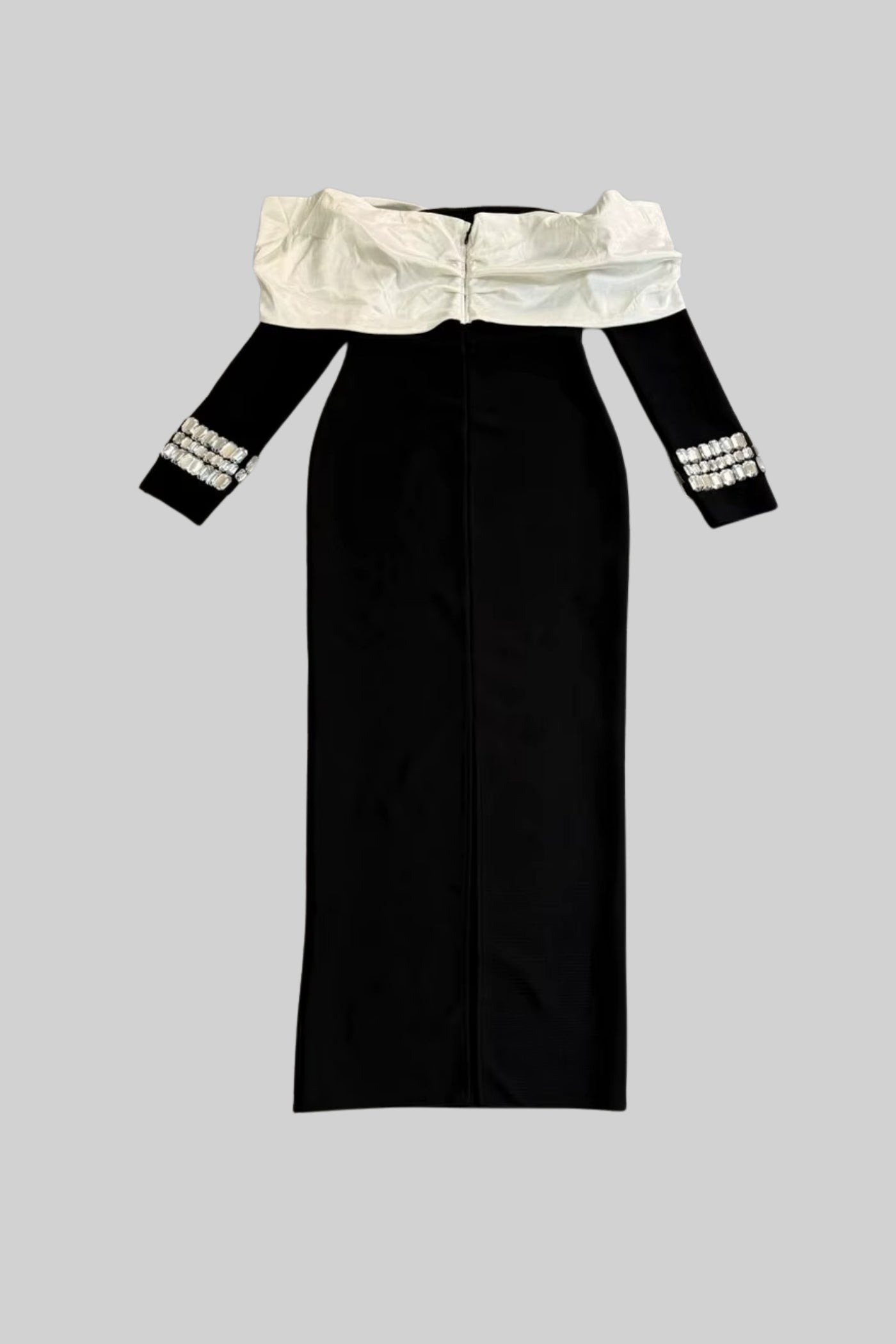 Süslemeli Midi Elbise