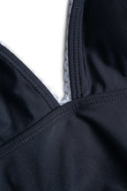 Karın Kontrolü Bağlamalı Halter Mayo ve Mayo Eteği Pareo Takım