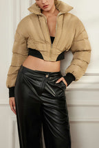 Crop Puffer Mont