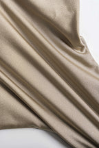 Metalik Büzgülü Bağlamalı Bikini Takımı