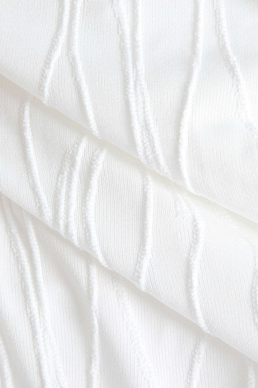 Dokulu Fırfırlı Uzun Kollu Mini Elbise