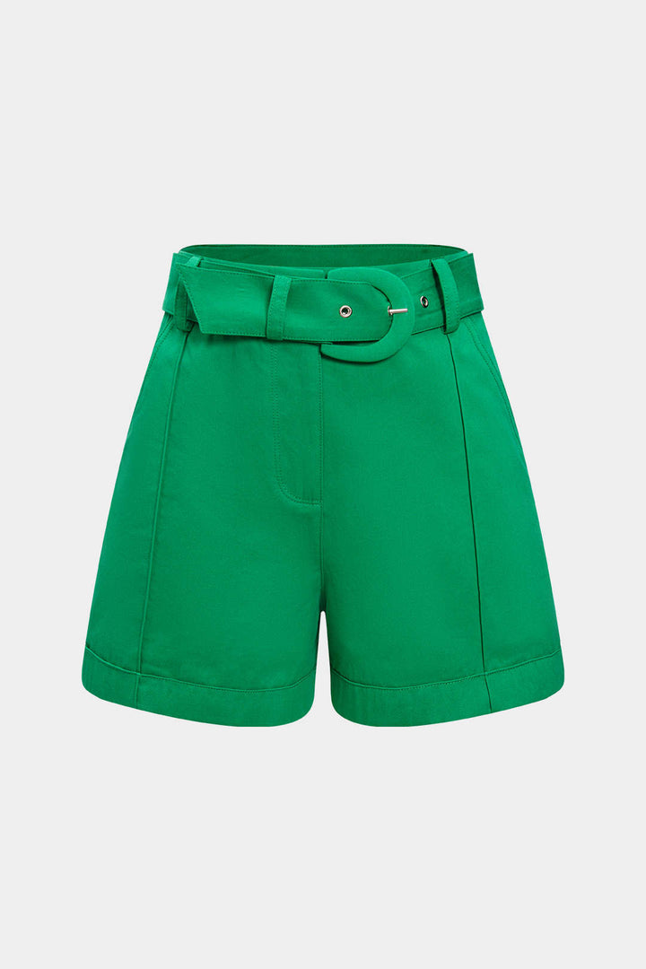 Düz Yeşil Şort