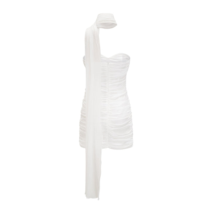 Sigrid dantelli mini elbise