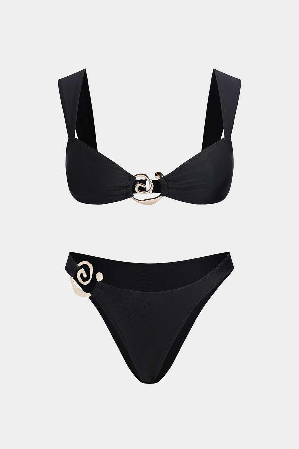 Metalik Detaylı Bikini Takımı