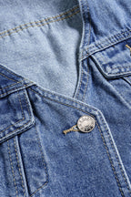 Kot V Yaka Düğmeli Yelek