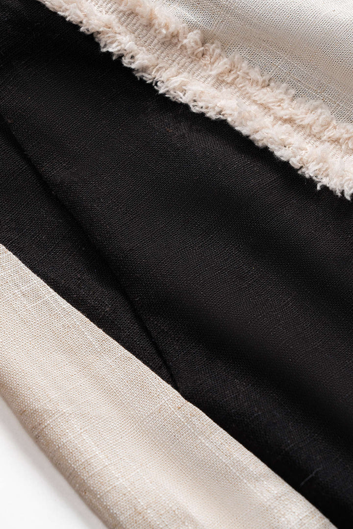 Kontrast Asimetrik Şort