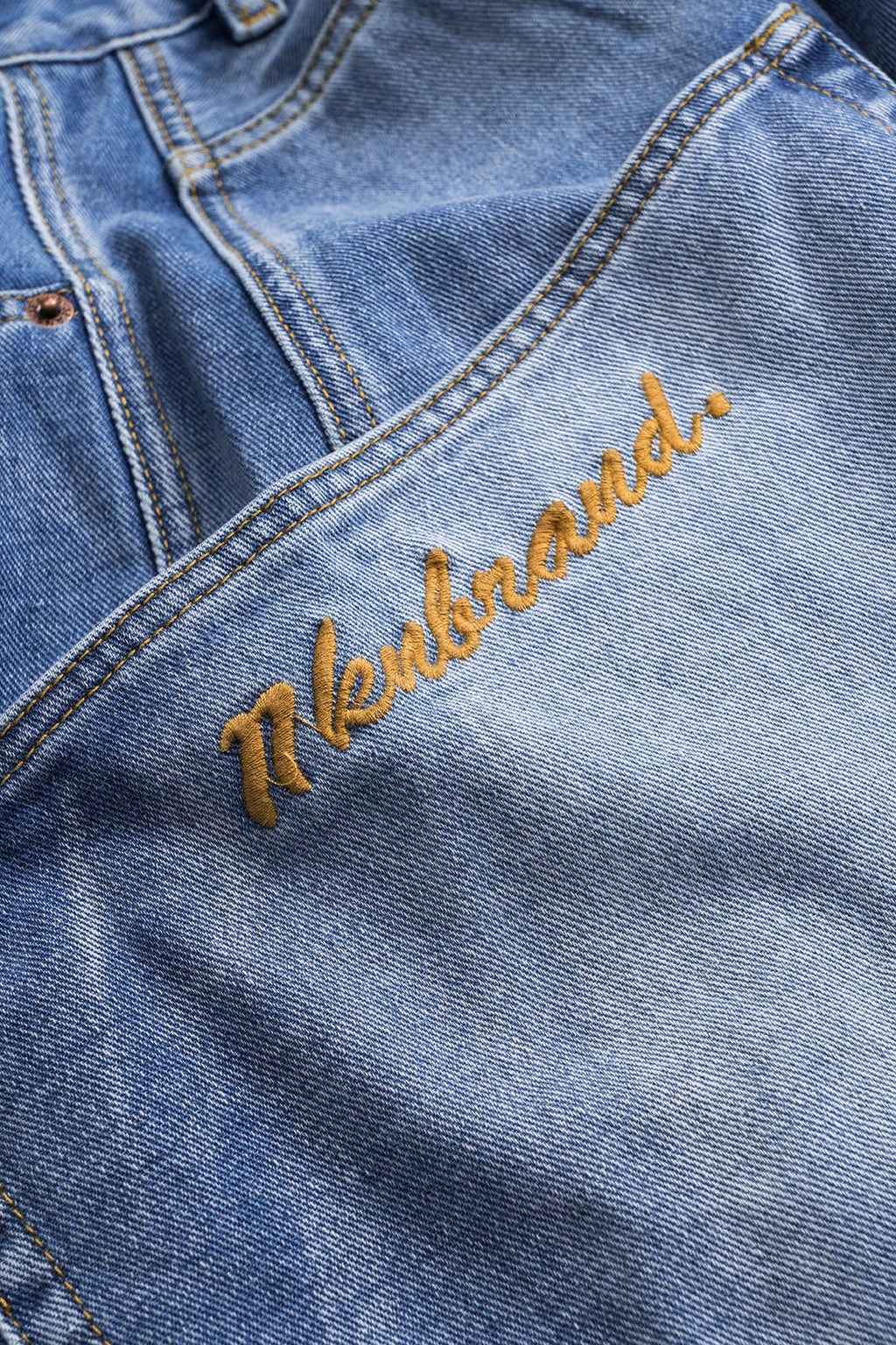 Denim Barrel Kot