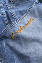 Denim Barrel Kot