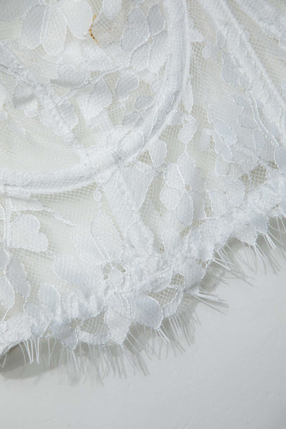 Dantel Büstiyer Cami Üst ve İç Giyim Takımı