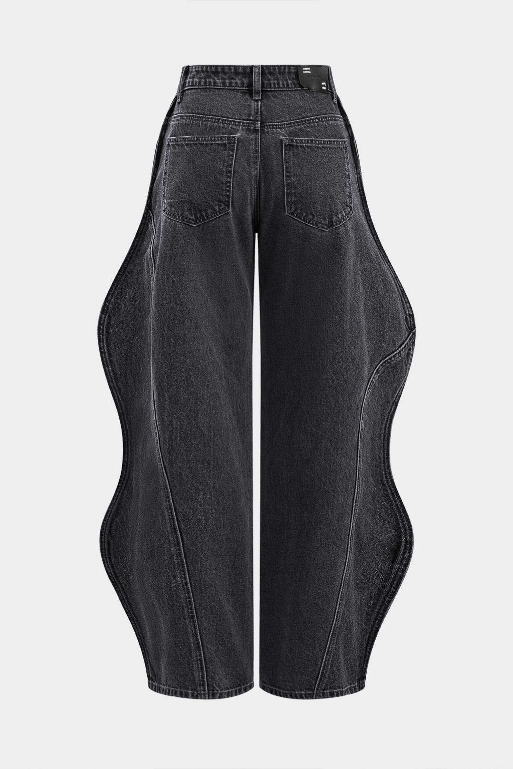 denim Barrel Jean pantolon
