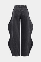 denim Barrel Jean pantolon