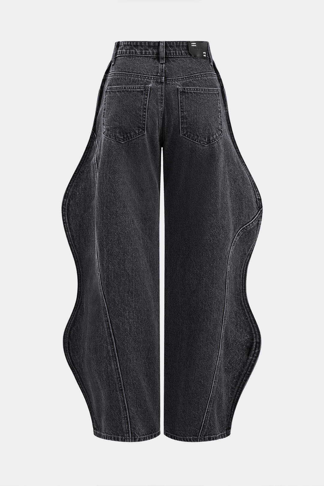 denim Barrel Jean pantolon