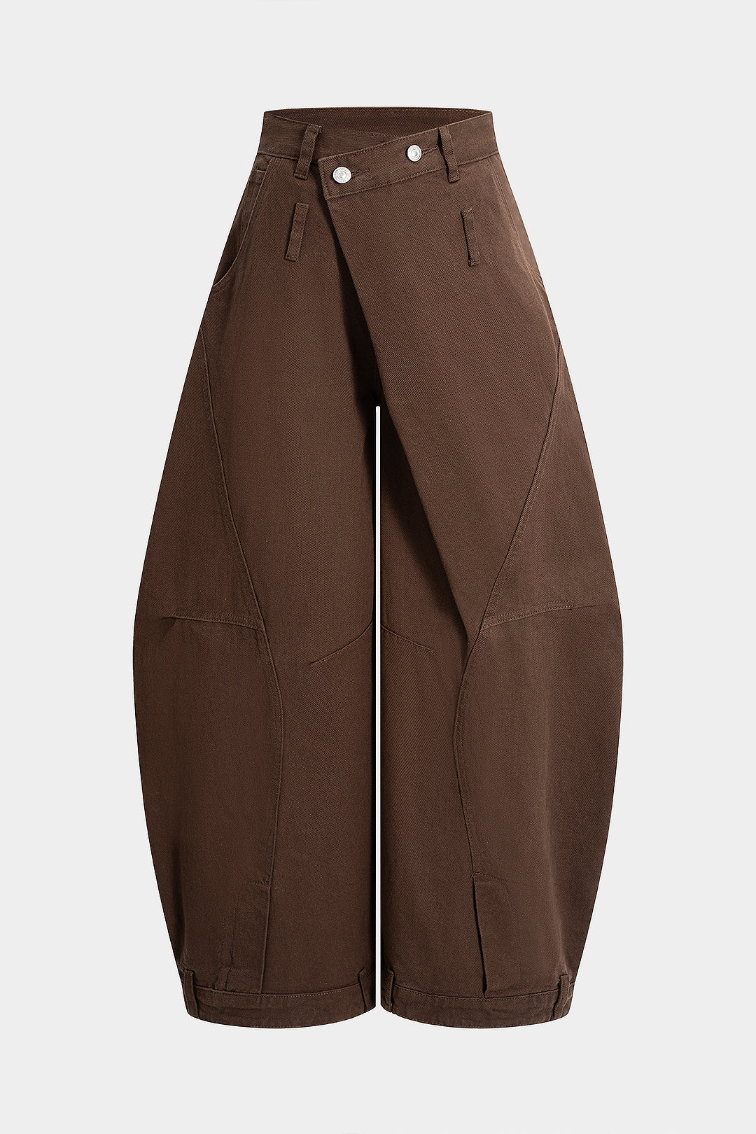 Yüksek bel Denim Barrel Kot